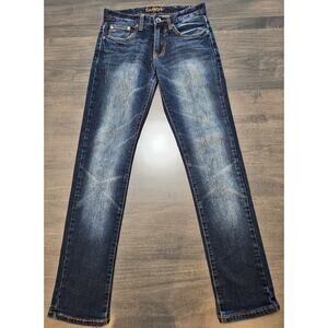 CARBON Women’s Dark Wash Jeans Super Skinny Freedom Flex Size 28/30